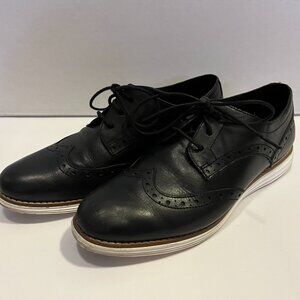 Cole Haan OriginalGrand Wingtip Oxfords - Black, size US 8